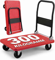 Relaxdays System zum Transportieren und Anheben von Lasten bis 300 kg in Rot