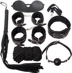 BDSM Kit σε Μαύρο Χρώμα 7τμχ BDSM Kit σε Μαύρο Χρώμα 7τμχ
