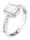 Morellato Single Stone Ring with Zircon