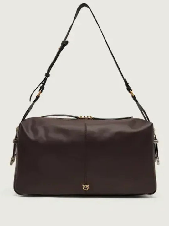 Brown Leather Women's Shoulder Bag