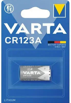 Varta Photo Μπαταρία Λιθίου CR123 3V Μιας Χρήσης (Long Life) 1τμχ