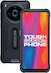 JCB Toughphone P20 5G Dual-SIM (12/512 GB) Robustes Smartphone Schwarz