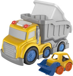 Lastwagen Müllcontainer Zurückziehen