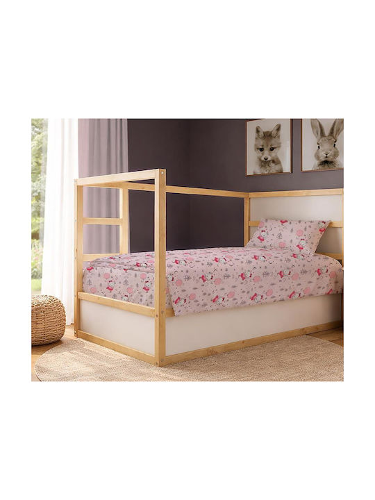 Dimcol Kids Single Duvet Set with Pillowcase Ba...