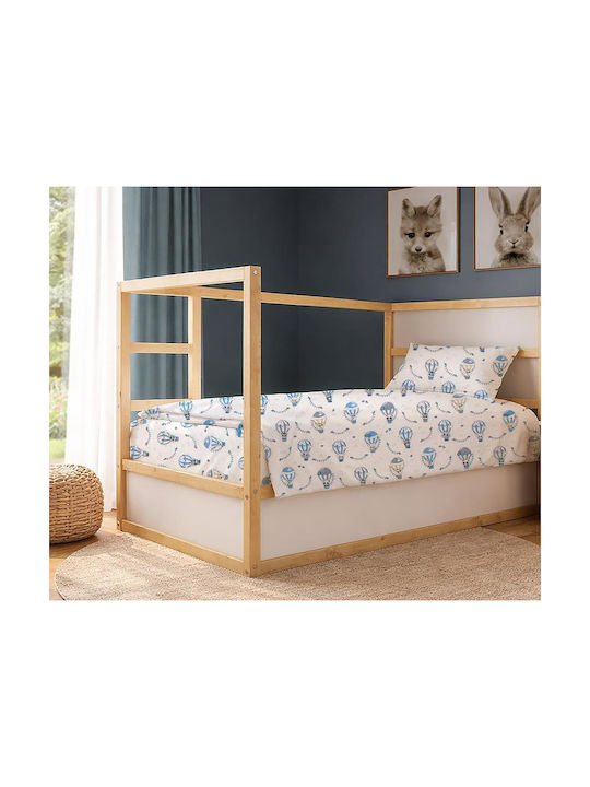 Dimcol Kids Single Duvet Set with Pillowcase Th...