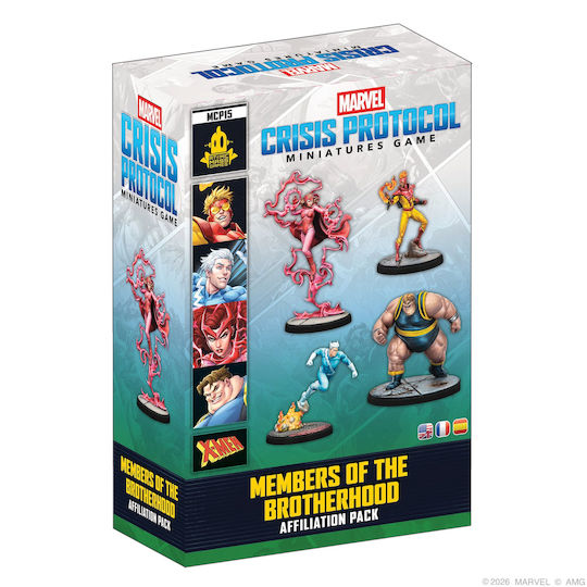 Marvel Crisis Protocol Pachet de afilieri al Frăției Members