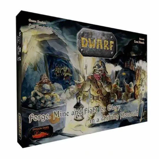 Zwergisches Worker-Placement-Brettspiel Zwerge