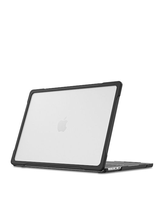 Tech-protect Velar Laptop Case Compatible Macbook Air 13 2023-2026 Transparent Black