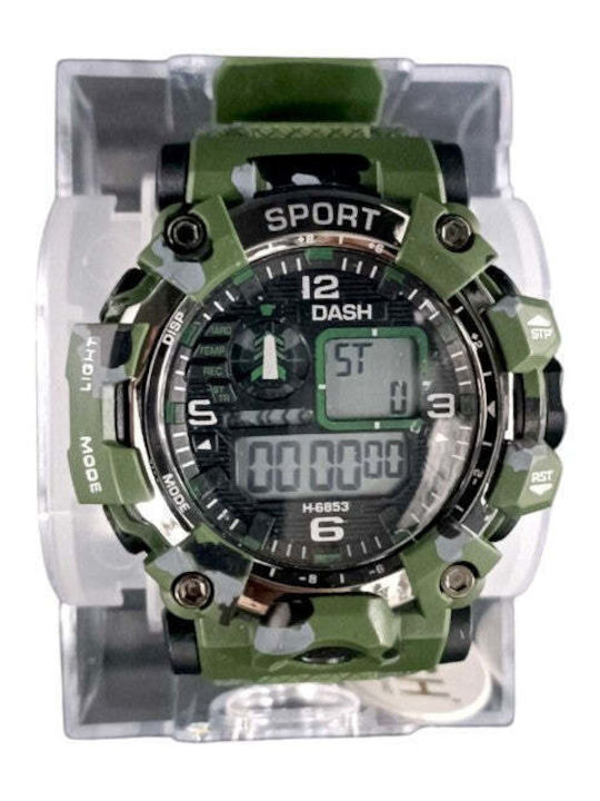 Digital Men's Watch 40mm Battery-Powered with R...
