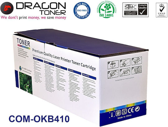 Dragon Toner Compatible Toner for OKI Laser Printer 43979102 Black