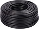 Furtun de grădină Relaxdays 10052148_1480 Compatibil cu Conectori de 1/2", Multistrat din PP, Presiune de Lucru 7 Bari, Presiune de Rupere 21 Bari, Rezistent la UV, De la 5°C la 60°C, Negru, Lungimi 20, 30, 50, 70, 100 m