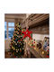 Grekas Handmade Hanging Star Lucky Charm Red Ceramic 40cm