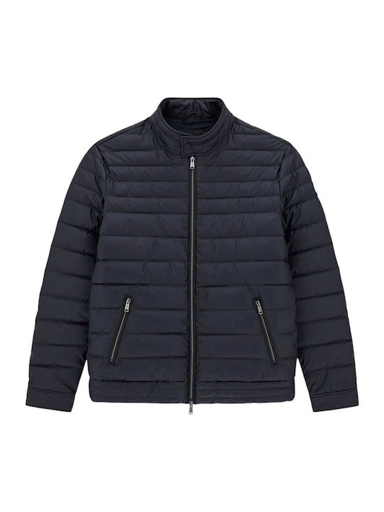 Guess Dark Blue Puffer Jacket