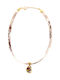 Project Soma Choker Aus Vergoldetem Stahl Braun