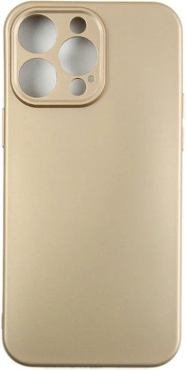 Rixus Weiche TPU-Handyhülle für Apple iPhone 14 Pro Max Gold