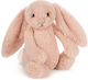 Jellycat Iepuraș de Plus Bashful Blush 31 cm