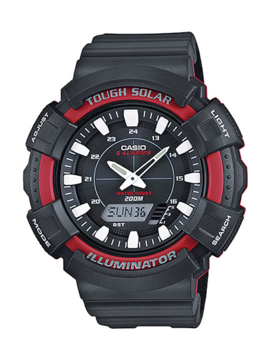 Casio Мъжки часовник Хронограф със соларно захр...