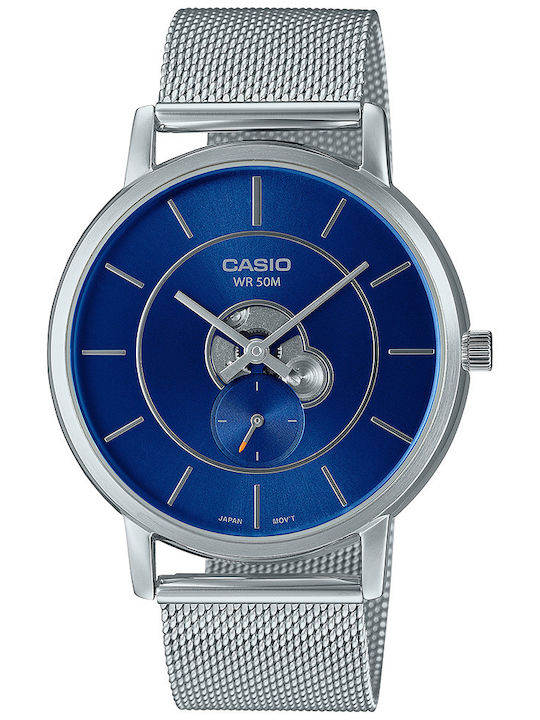 Casio Men's Battery-Powered Watch with Silver S...