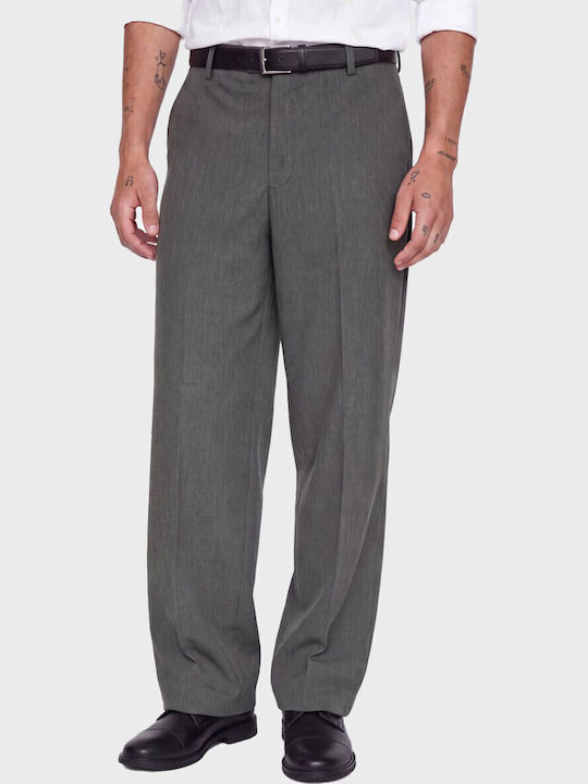 Jpstbill Pantaloni Chino Bărbați Elastici Gri