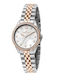 Women's 32mm Battery-Powered Watch with Silver Stainless Steel Bracelet