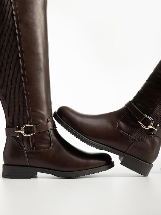 Bozikis Damenstiefel Braun X27-352-DM872-26-BRAUN