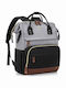 Schwarze Damen Tasche aus Stoff zum Tragen als Rucksack oder Schultertasche