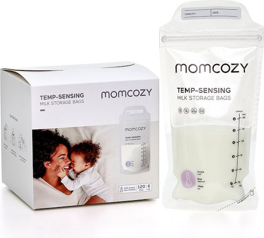 Momcozy Muttermilch-Aufbewahrungsbeutel 180 ml 120 Stück