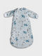 Tender Sac de Dormit de Primăvară Eco Marble 1 Tog Bleu cu Mâneci Detașabile