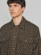 Lester Overshirt с Дълъг Ръкав, Стандартна Кройка, Кафяво Каре 61-118.056.Н0000