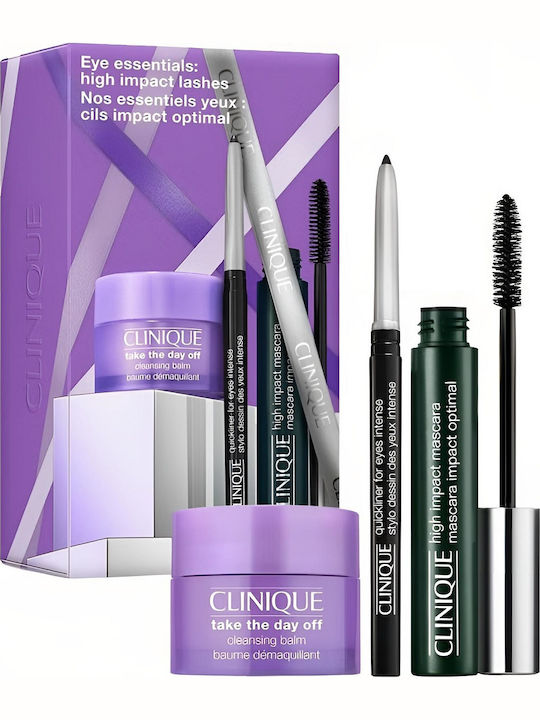 Clinique Eye Essentials High Impact Lashes Eye Makeup Set Black 3 Pieces Clinique Eye Essentials High Impact Lashes Eye Makeup Set Black 3 Pieces