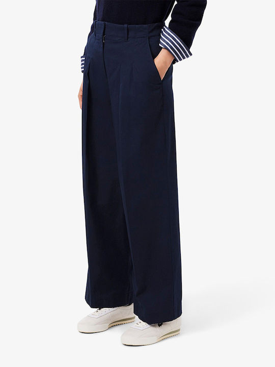 Lacoste Γυναικείο Υφασμάτινο Παντελόνι Navyblue
