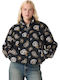 Women's Sweatshirt Cardigan Anthracite Night