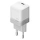 Cuktech GaN зарядно устройство без кабел с USB-C порт 40 W бяло (AC301)