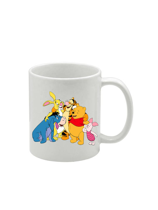Λευκή Κούπα Winnie Pooh