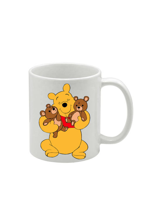 Λευκή Κούπα Winnie Pooh