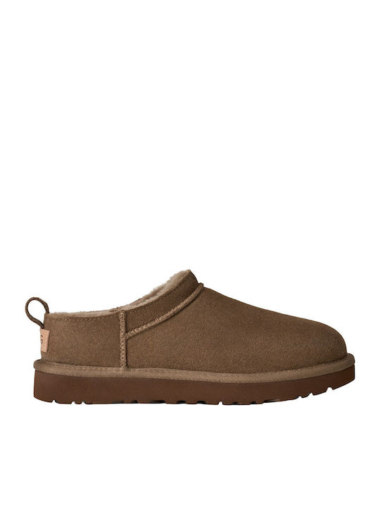 UGG Classic Micro велурени зимни дамски пантофи...