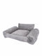 Nobleza Hundebett Sofa Grau 65x50cm