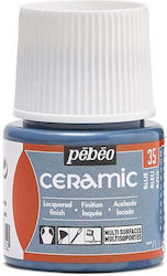 Κεραμικής Σμάλτο Ceramic 45ml Pébéo 035 Blue