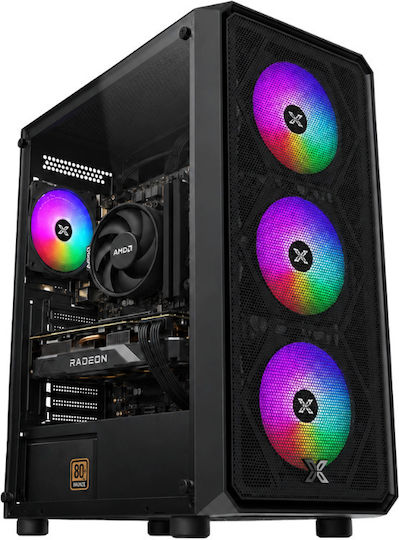 Vengeance Doomhammer-V8 Desktop PC (Ryzen 7-5700X/16GB DDR4/512GB SSD/Radeon RX 580/No OS)