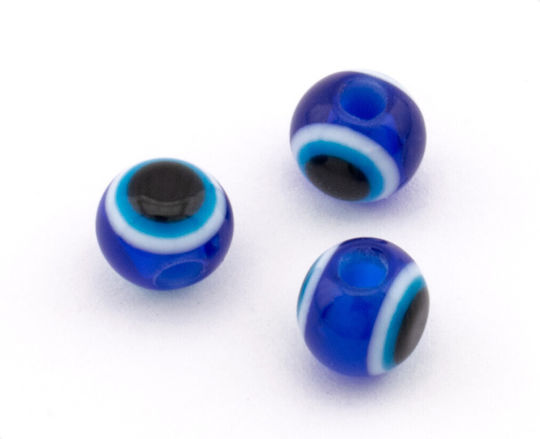 Πλαστικο Ματι 6mm Διαφανο Μπλε 200 Τεμ