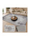 Homeone Flat Velvet Runner Rug with Grey Fringes 80x150cm