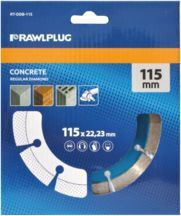 Rawlplug Trennscheibe Für Baumaterialien 115mm
