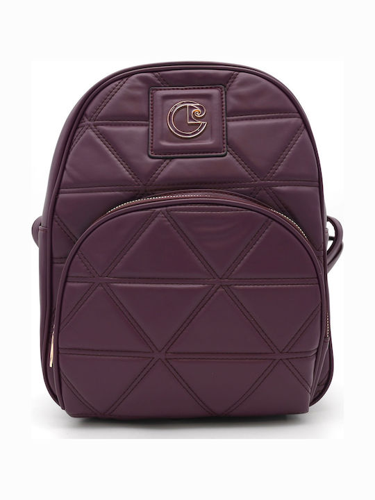 Pierre Cardin Geantă de Damă Tip Rucsac Vișinie