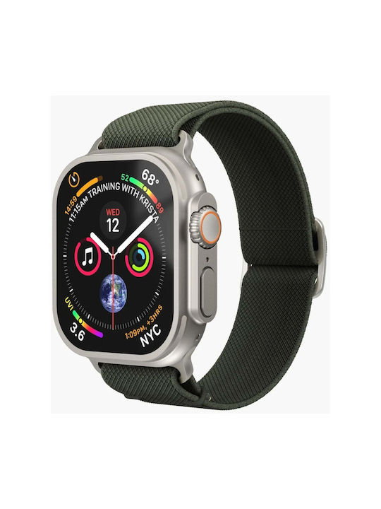 Vonmählen Classic Nylon Loop Armband für Apple Watch 38 40 41mm Einheitsgröße Olivfarben Vonmählen Classic Nylon Loop Armband für Apple Watch 38 40 41mm Einheitsgröße Olivfarben