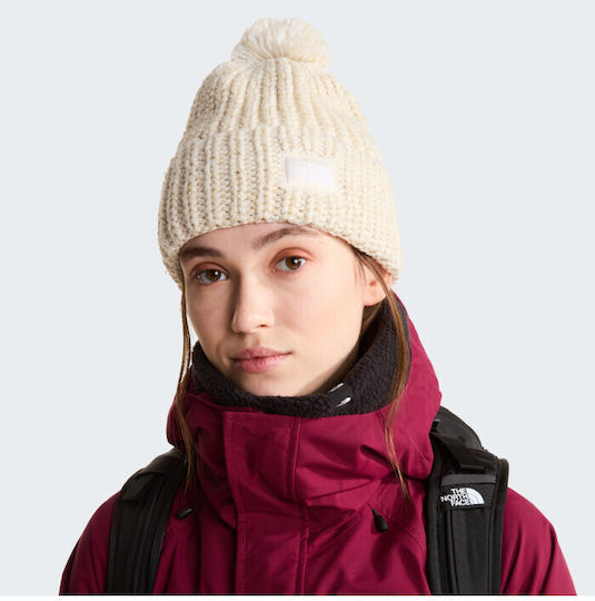Cabin Beanie Unisex Knitted Beanie in White