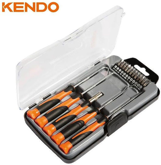Kendo Schraubendreher mit 17 Wechselbits