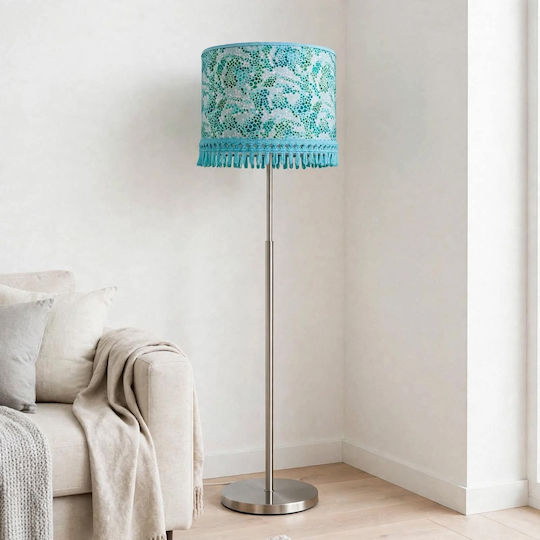 Floor Lamp with E27 Bulb Holder Green