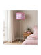 Floor Lamp with E27 Bulb Socket Pink