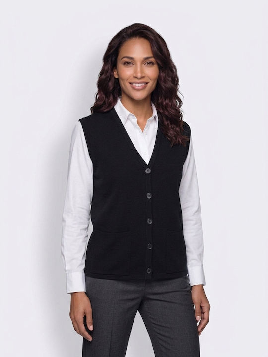 Women's Sleeveless Black Tunic