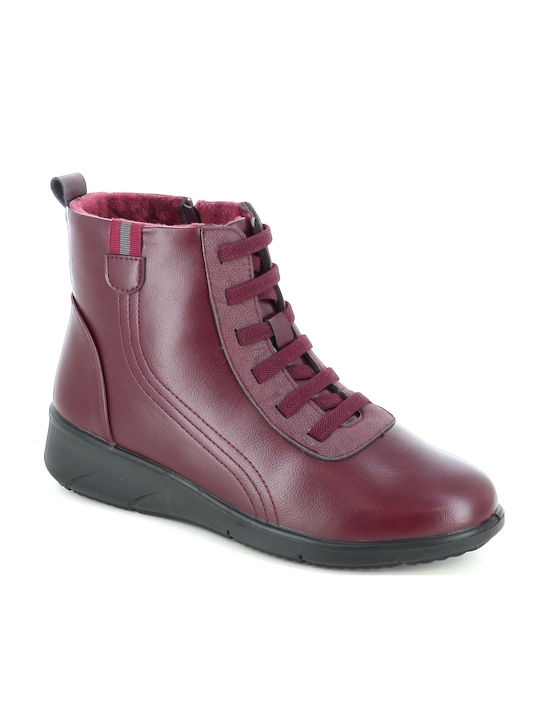 B-Soft Ghete Dama Burgundy 02/22606_Bordo
